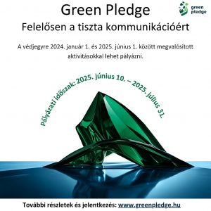 2025-ben is gazdára várnak a Green Pledge védjegyek!